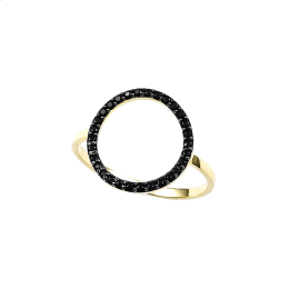 Δαχτυλίδι κύκλος με πέτρες Ζιργκόν K 9