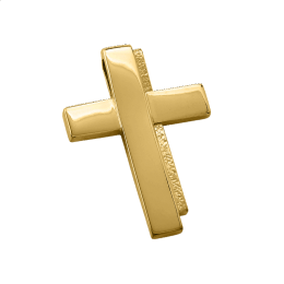 Σταυρός ανδρικός σε Χρυσό Κ14