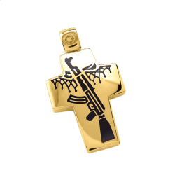 Σταυρός Ανδρικός σε χρυσό Κ14