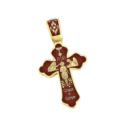 Ανδρικός σταυρός σε χρυσό Κ14