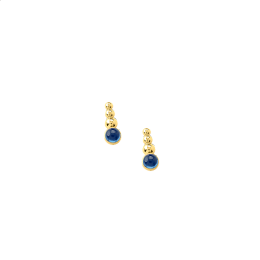 Σκουλαρίκια με Μπλε Πέτρες Κ14